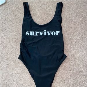 New aerie one piece swimsuit survivor